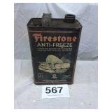 Firestone antifreeze 1 gallon can