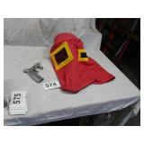 Sandblast helmet and gun