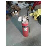 Large fire extinguisher