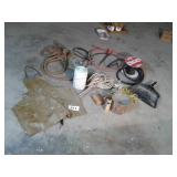 Work apron rope hose spool half a spool of power