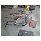 Garden tools snow shovels pitchforks Burns Etc