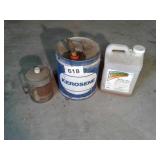 5 gallons of kerosene half a gallon of Roundup