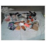 Gloves respirators face Shields leather tool bag