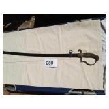 Old Eisenhower ceremonial sword with sheath