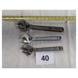 CRAFTSMAN ADJUSTABLE WRENCHES