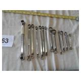 SNAP-ON STANDARD BOX END WRENCH set