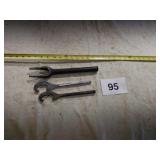 SNAP ON BALL JOINT TIE ROD SEPARATOR, TIE ROD ADJ