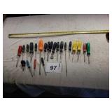 Snap on screwdrivers