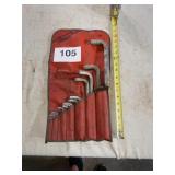 Snap on Allen wrench set