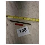 Snap on thread cleaner