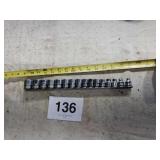 Snap on 3/8 metric sockets