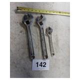 Adjustable wrenches