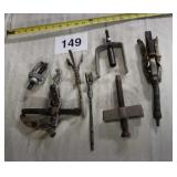 Pullers and cylinder hones