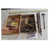 Assortment of drill bits
