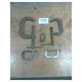 C-CLAMPS:BLUE POINT,ETC.