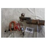 Trailer insert hitch  clevis