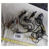 Test lights, engraving tool,  Soldering iron