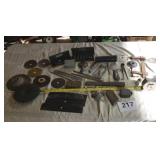 S&K deep well socket set,  Steel chain saw files