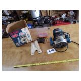 Ryobi 1/3/4 hp collet router