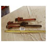 Promark  Nye. Dunlap pipe wrenchs