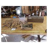 Power craft tool Box old tools auto body anvil