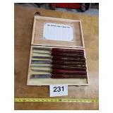 Wood lathe  chisel set