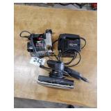 Two craftsman jig saws and sander