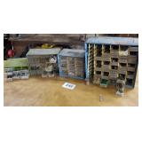 Parts cabinets full of hardware