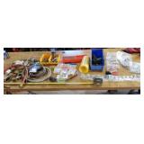 BRASS VALVES:DRAIN AUGER: HARDWARE:ETC