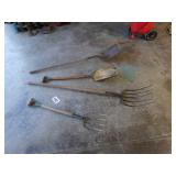 POTATO FORK:PITCH FORK:SHOVELS