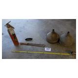 FUNNELS:CORN KNIFE:FORD EMBLEM