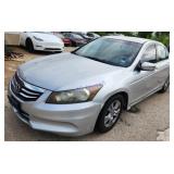 2012 HOND ACCORD 1HGCP2F49CA105568 NO KEY