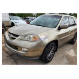 2005 ACUR MDX 2HNYD18925H548305 Rebuilt Salvage/NO