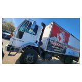 1993 FORD BOX TRUCK 1FDXH81A0PVA09691