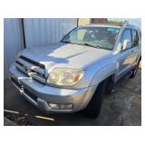 2003 Toyt 4Runner Ltd JTEZT17R038000817 Video,Key