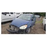 2008 Hyun Accent KMHCN46C48U200127 Accident