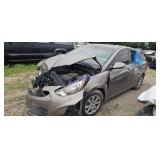 2013 Hyun Accent KMHCT4AE1DU41048 Accident