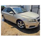 2012 Chev Cruze 1G1PG5SC1C7125334 Key Runs & Drive