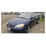 2007 Toyt Corolla 1NXBR32EX7Z827835 Abandoned