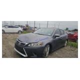 2014 Lexs CT 200h JTHKD5BH3E2180064 Abandoned