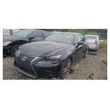 2015 LEXS IS350 JTHBE1D29F5015182 NO KEY