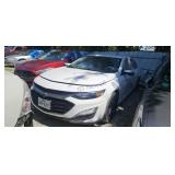 2022 Chev Malibu Lt 1G1ZD5ST1NF107443 Key,Accident