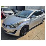 2014 Hyun ELANTRA GLS KMHDH4AEXEU186105 KEY/RUN/DR