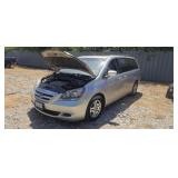 2005 Hond Odyssey 5FNRL38705B052996 no key