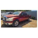 2008 Dodge Ram 1D7HA18N28S565457 Key/run/drive
