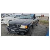 2004 Ford Ranger 1FTYR14U14PA11825 Accident/KEY
