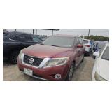 2014 NISS PATHFINDER 5N1AR2MN2EC639347 NO KEY