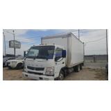 MITS Canter Fe160 box truck has key/runs