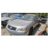 2004 NISS Sentra 1.8/1.8S 3N1CB51D74L912674 NO KEY