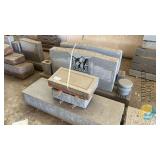 Granite Cemetery Markers & Headstones – Various Shapes, Religious Designs, Lot 728 Engraved Included